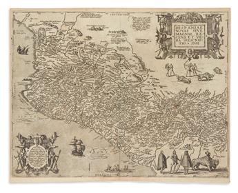 DE BRY, THEODORE. Group of 28 engraved illustrations and 1 map